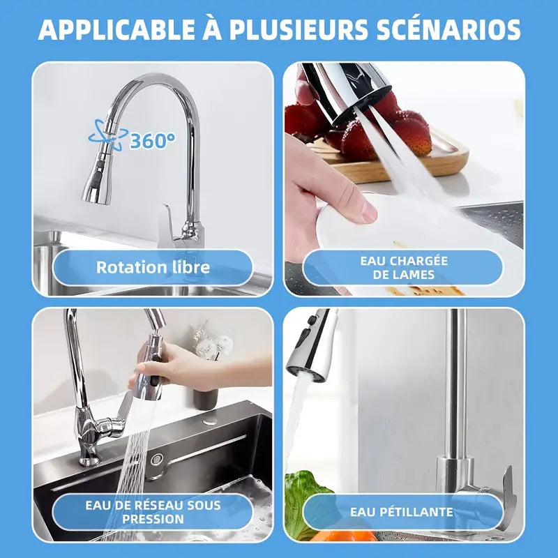 Extensor Universal de Grifo con Boquilla